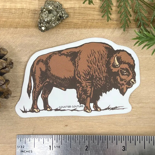 Bison Sticker