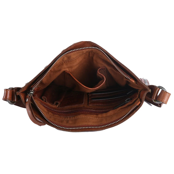 Gabriel Crossbody Bag in Brown
