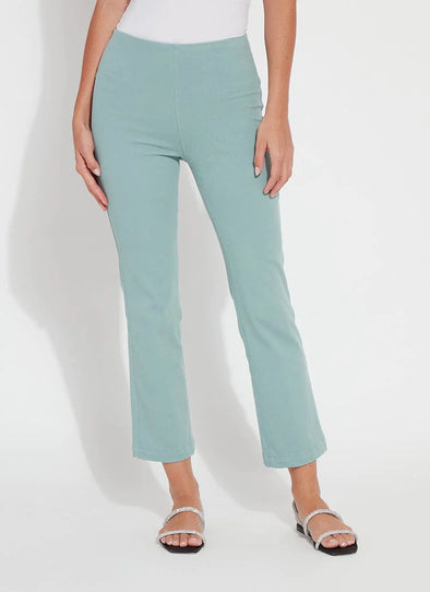 Ankle Baby Bootcut Pants in Morning Blue
