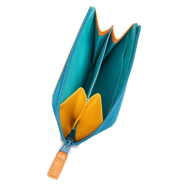 Small Zip Purse in Sardinia