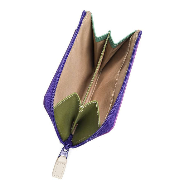Small Zip Purse in Orchid