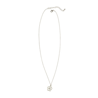Daisy Pendant Necklace in Silver