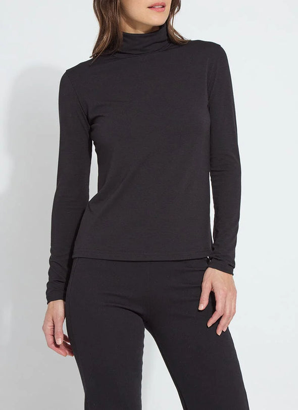 Long Sleeve Turtleneck in Black