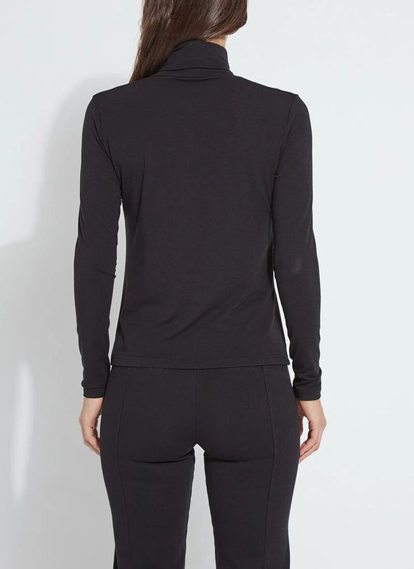 Long Sleeve Turtleneck in Black