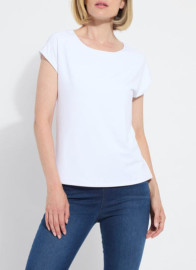 Lyssentials Top in White