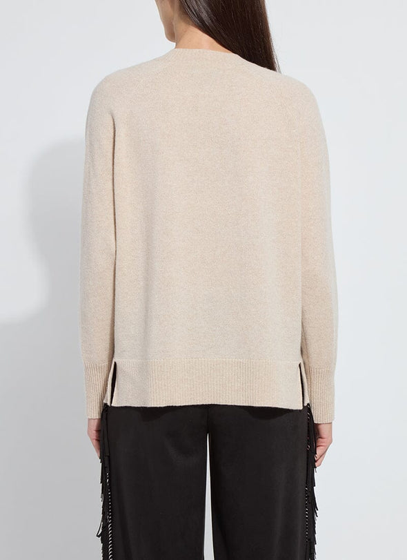 Aveline Cashmere Sweater in Oyster