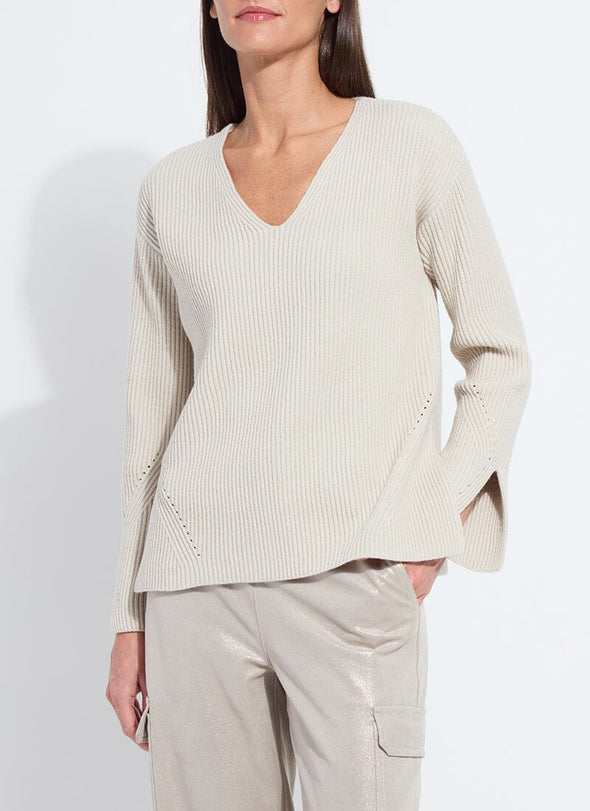 Ximena Sweater in Liquid Soft Taupe