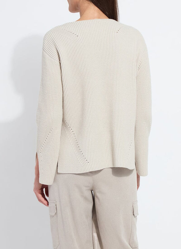 Ximena Sweater in Liquid Soft Taupe