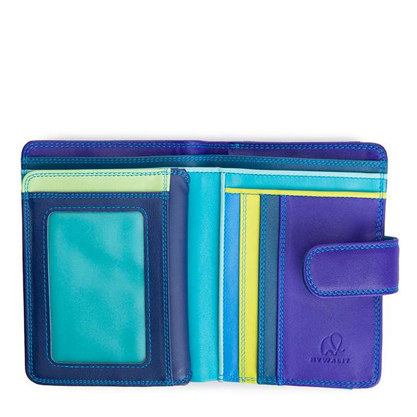 Medium Snap Wallet in Seascape