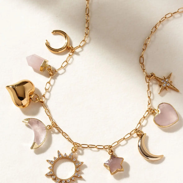 Love and Light Charm Necklace