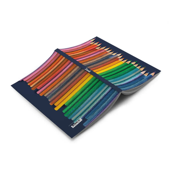 Rainbow Pencils Classic Layflat Notebook