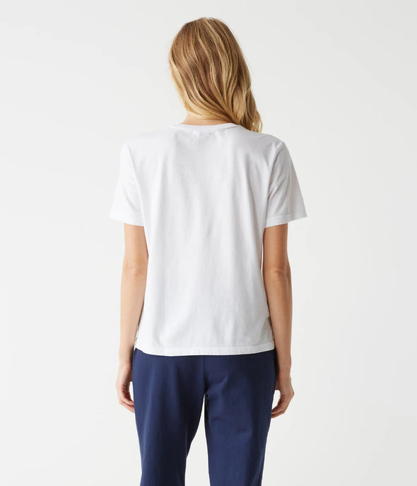 Paris Graphic Tee in White