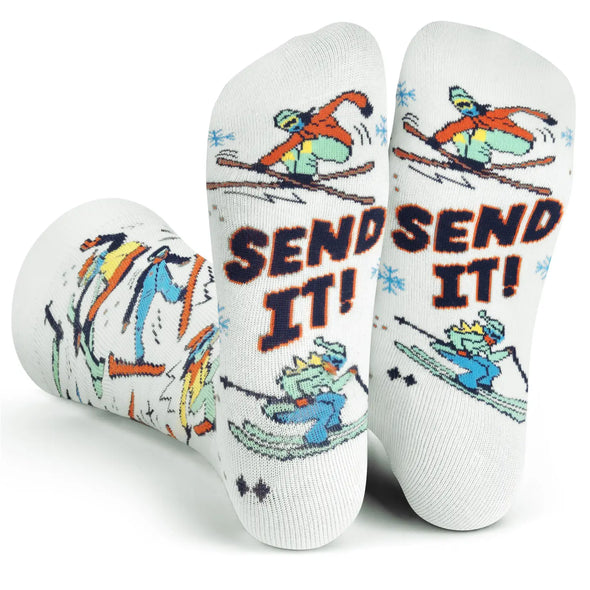 Men's Send It! Ski Socks