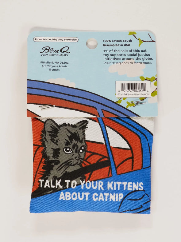 Talk To Your Kittens About Catnip Toy