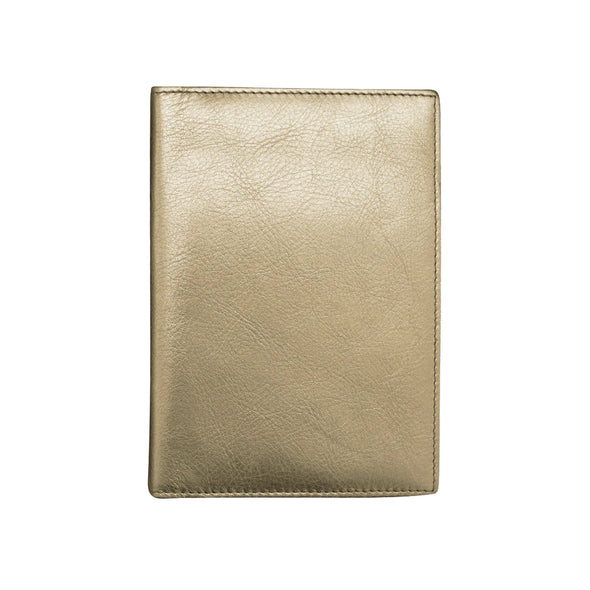 Passport Wallet in Light Gold