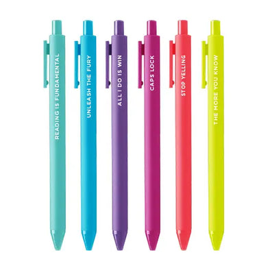 Unleash The Fury Pens Set of 6