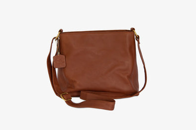 Talia Medium Crossbody in Brandy