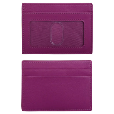 ID/CC Holder with RFID Blocking Lining in Orchid