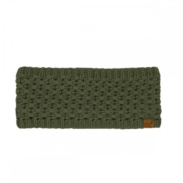Winter Headband in Moss