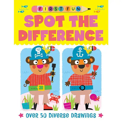 Activity Book : First Fun - Spot the Difference