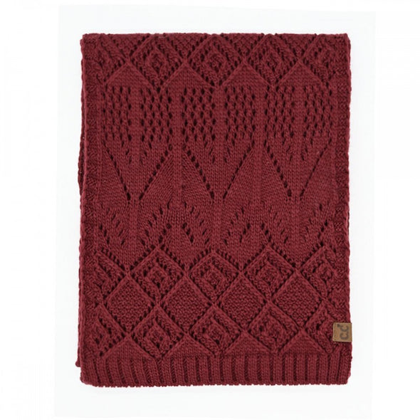 Scarf in Burgundy
