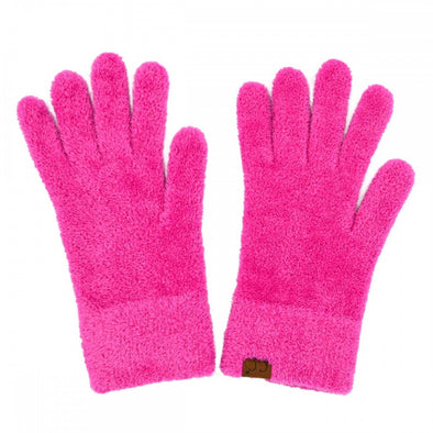 Gloves in Hot Pink