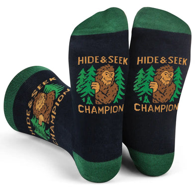 Men's Hide and Seek Champion Bigfoot Socks
