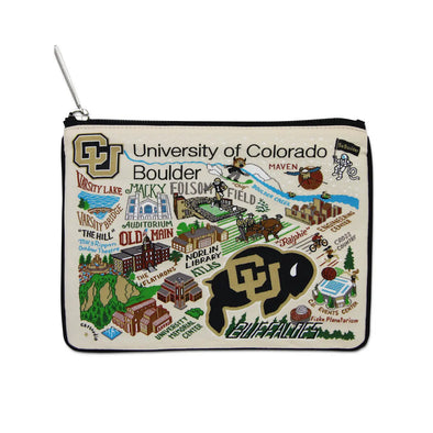 CU Collegiate Zipper Pouch