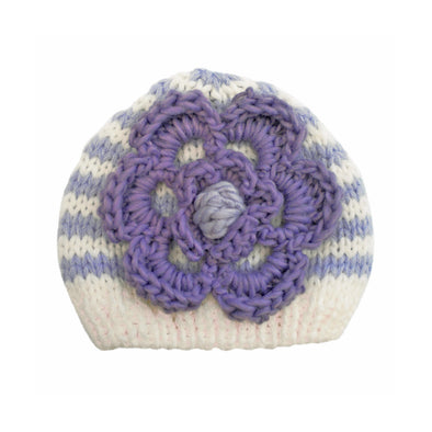 Periwinkle Ziggy Beanie Hat