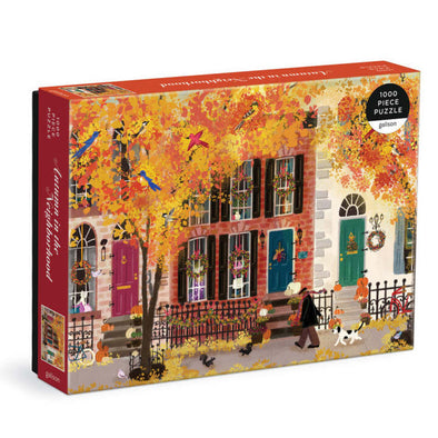 Autumn in the Neighborhood Puzzle - 1000pc