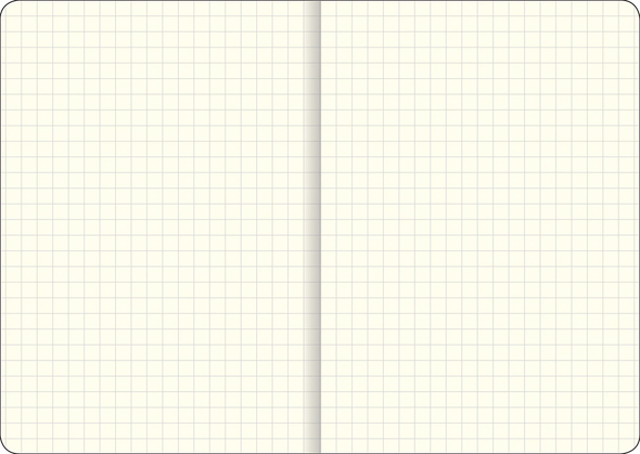 Essentials Grid-Lined Notebook, Large, A5 Size