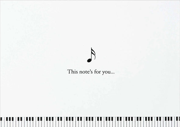 Music Note Cards Set of 14
