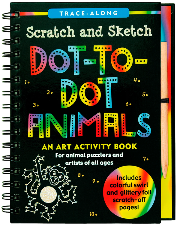 Dot-to-Dot Animals Scratch and Sketch
