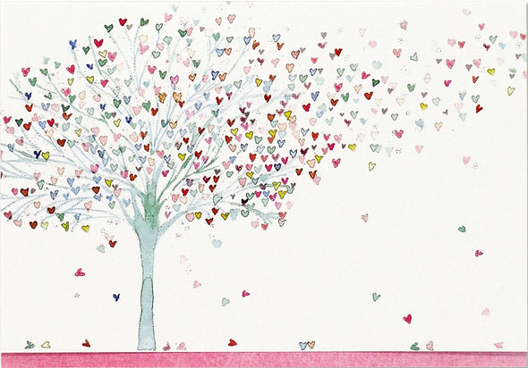 Tree of Hearts Cards Boxed Set of 14