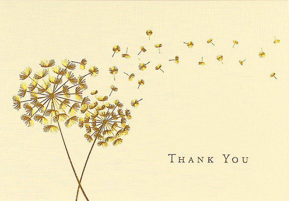 Dandelion Wishes Thank You Notes Set of 14