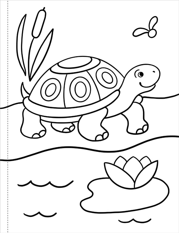 My First Coloring Book! Animals