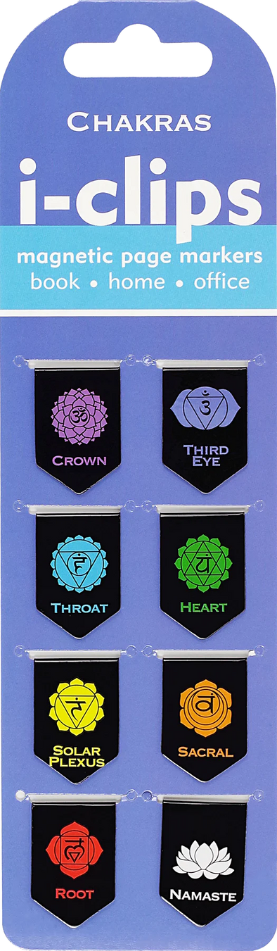Chakras i-clips Magnetic Page Markers