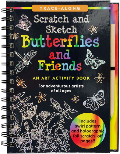 Butterflies and Friends Scratch and Sketch