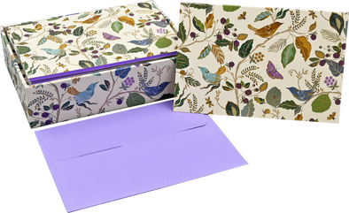 Birds & Berries Boxed Cards Set of 14