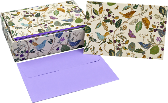 Birds & Berries Boxed Cards Set of 14