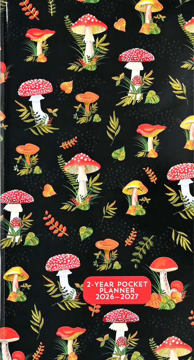 2026-27 Mushroom 2 Year Pocket Planner