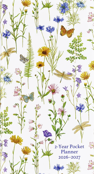 2026-27 Wildflower 2 Year Pocket Planner