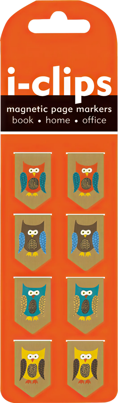 Owls i-clips Magnetic Page Markers