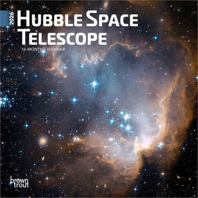Hubble Space Telescope 2026 Monthly Mini Wall Calendar