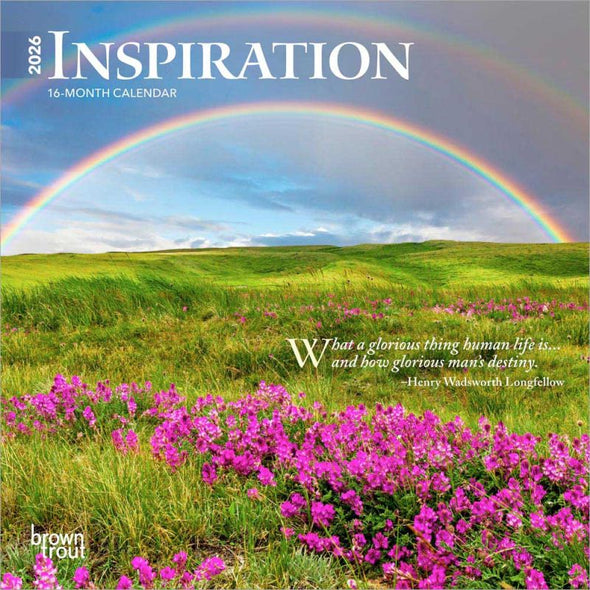 Inspiration 2026 Monthly Mini Wall Calendar