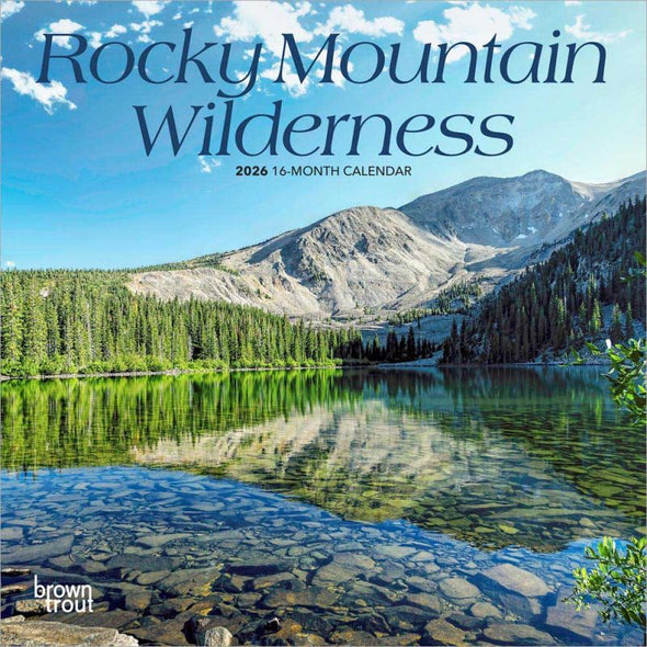 Rocky Mountain Wilderness 2026 Monthly Mini Wall Calendar
