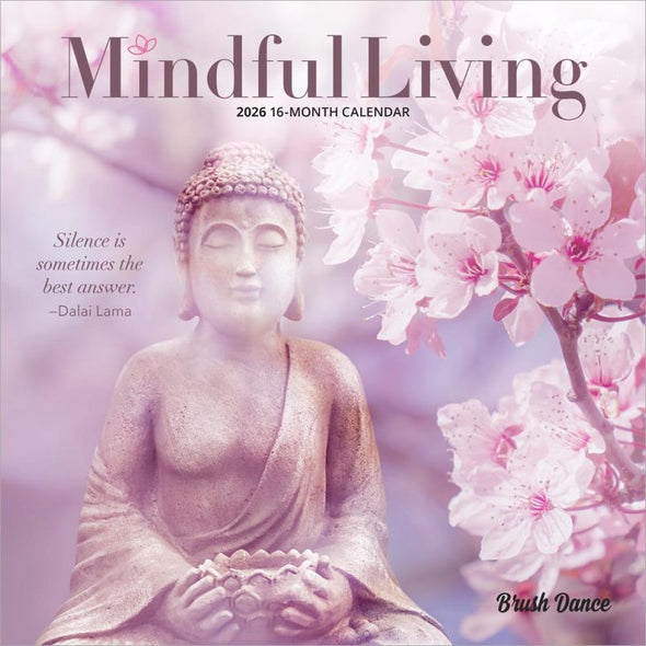 Mindful Living 2026 Monthly Mini Wall Calendar