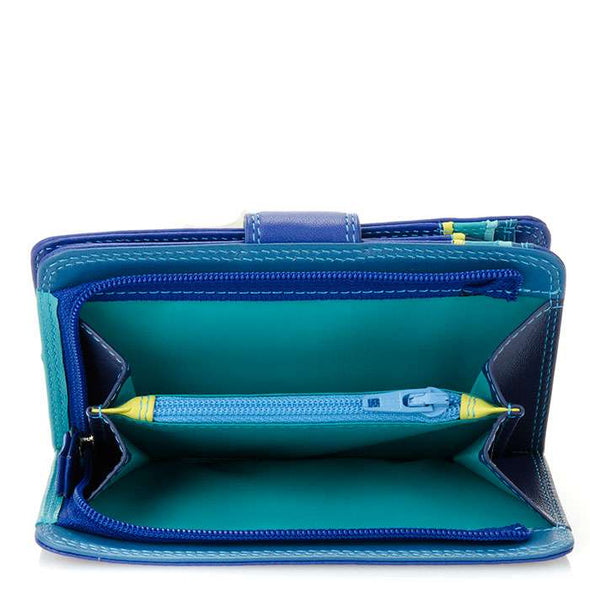 Medium Snap Wallet in Seascape