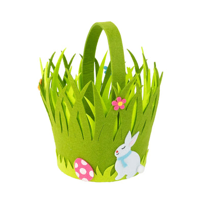Felt Basket Green