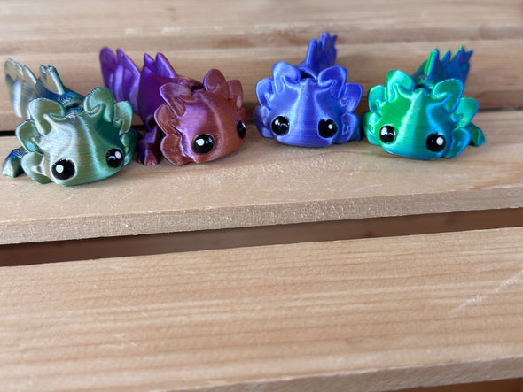 Sall Axolotl Keychain